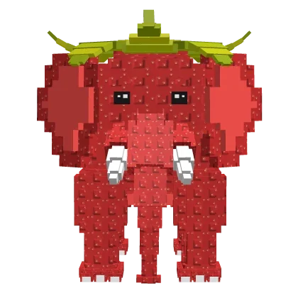 75% OFF! Strawberry Elephant